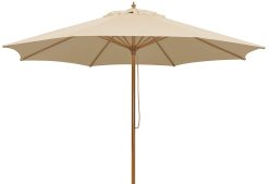 Schneider Parasol Malaga Naturel 300 x 300 x 257 cm 614-02
